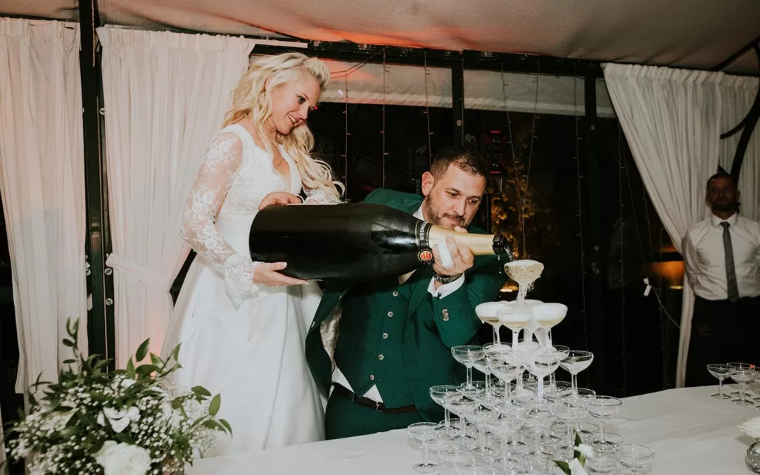 réception mariage haut de gamme champagne taittinger wedding planner yvelines